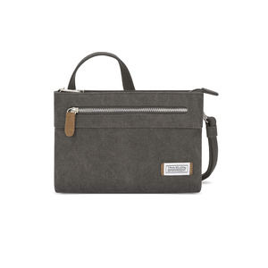 NWT Travelon Anti-Theft Heritage Small Crossbody Cross Body Bag, Pewter RFID